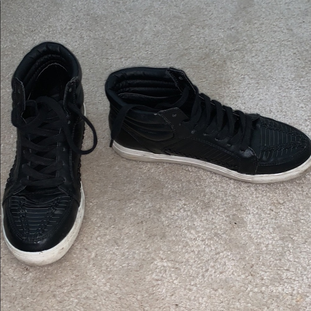 Jessica Simpson Leather high top sneakers